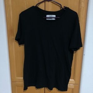 Zara women’s size medium black plain shirt